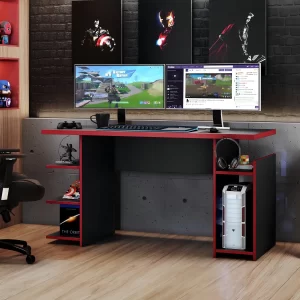 Mesa Pc Gamer 1,36m Nt2065 Notável Móveis